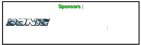 Sponsors : 
                                                                                         
 ￼ www.topspintt.com 

